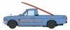 Hasegawa 20778 Datsun Sunny Truck (GB120) Early Version w/ Surfboard 1/24